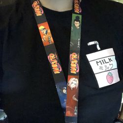 Naruto Shonen Jump Characters Lanyard