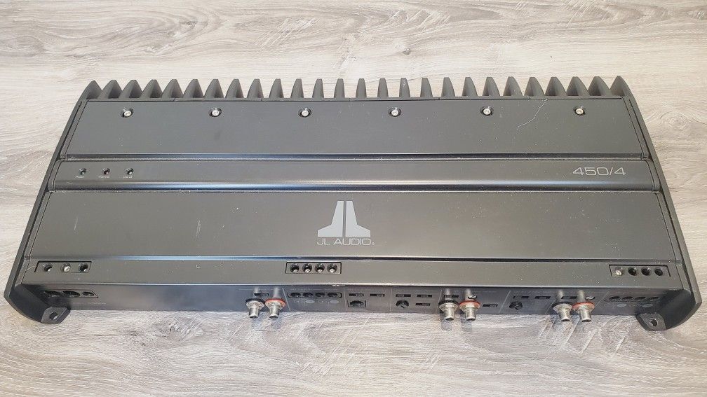 JL AUDIO - 450/4 Slash Series 4-Channel Amplifier "Black Edition"