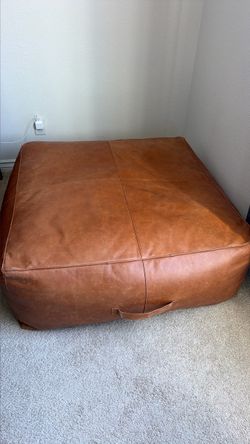 Lazy Boy Leather Ottoman