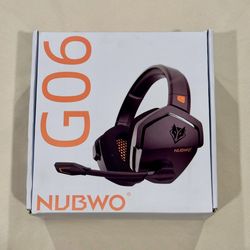 NUBWO G06 Wireless Gaming Headset