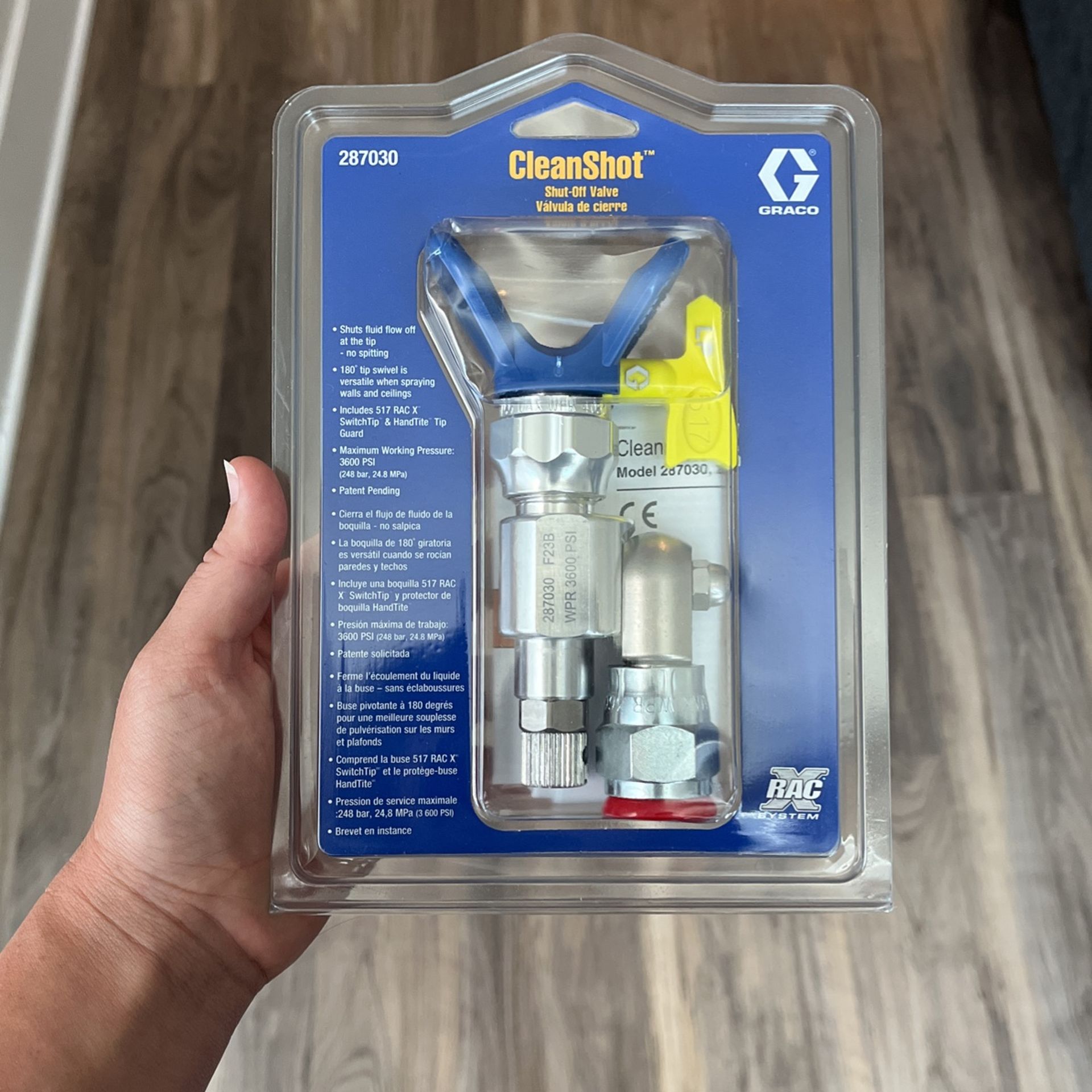GRACO CleanShot Shut-Off Valve (287030)