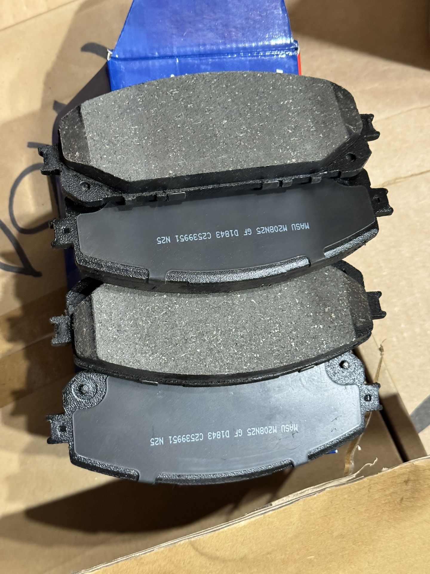 Duralast Front Brake Pads And Rotors.