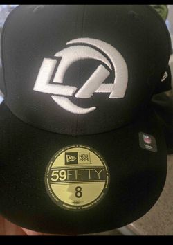 New Era 59Fifty LA Rams Fitted Hat Size 8 brand new!!!