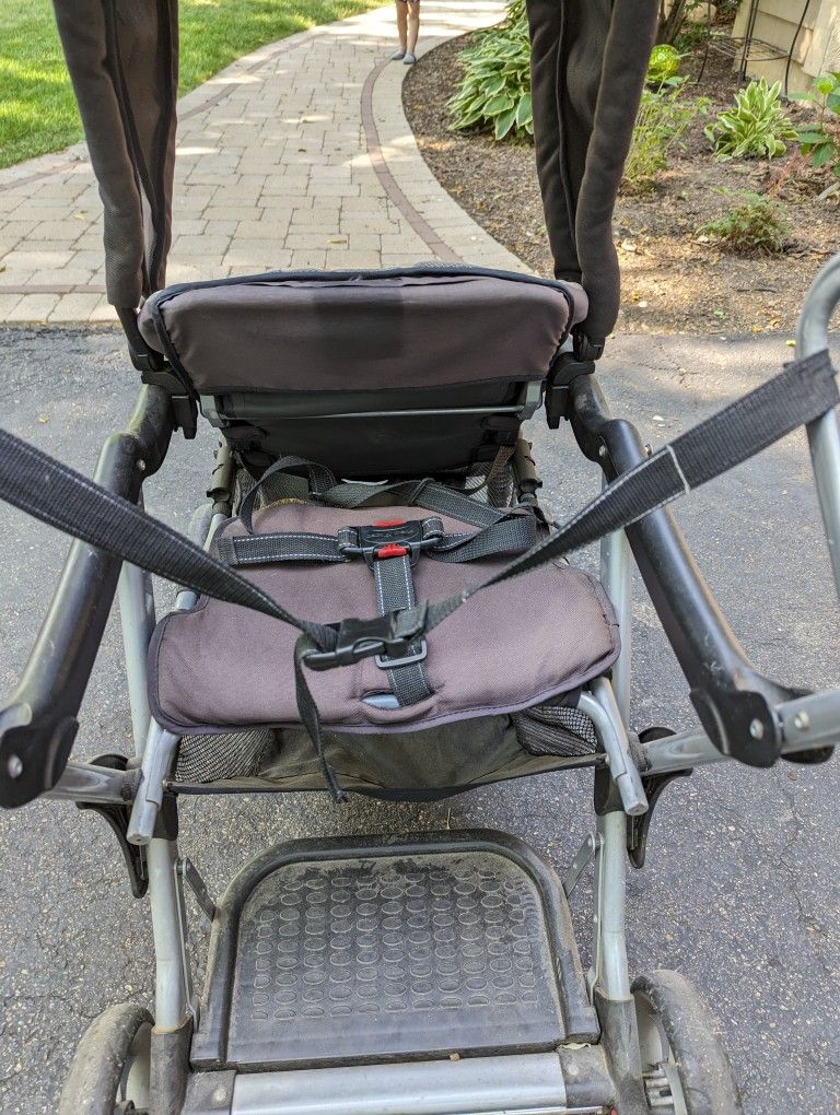Sit And Stand Double Stroller