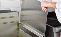 Deep Fryer Right Left Splash Guard Commercial SG-20