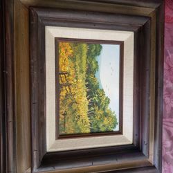 Original 5x7 Painting Signed By Gil Delatorre #126
