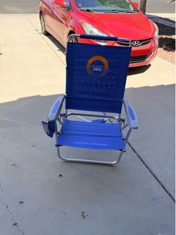 Ocean zero and wave beach chair