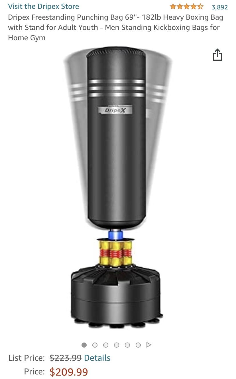 Dripex Dripex Punching Bag Base Dripex Freestanding Punching Bag