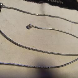 Sterling Silver Lasso Necklace
