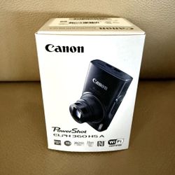 Canon PowerShot ELPH 360 HS A Digital Camera - Silver US Model