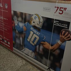 75” TLC. Flat Screen.