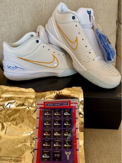 Kobe 4 PROTRO Draft Day, Golden State Warriors, size 10