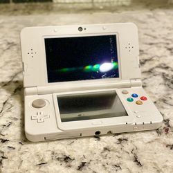“New” Nintendo 3ds With C Stick Animal Crossing Edition