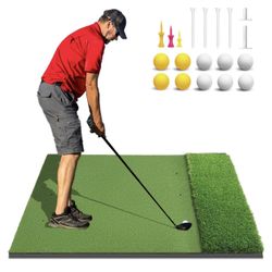 NEW Golf Practice Training Mat Set – Indoor & Outdoor Swing Practice
