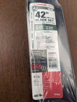 New 2 pack 42 inch blade set