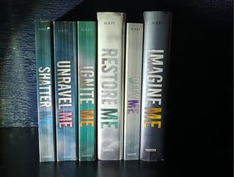 Shatter me series 6 Books by Tahereh Mafi