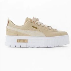 Puma Size 10 W 8M Tan / White 