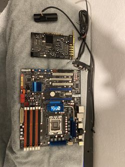 Pc Motherboard, Power Supply, Audio Motherboard