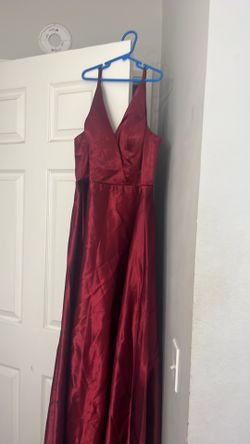Dark Red Evening Gown size M/L