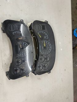 Used for parts gm truck clusters