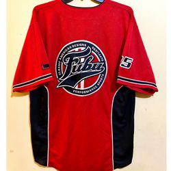 Vintage Fubu League 05 Baseball Jersey Size XXL (Embroidered)