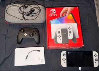 Nintendo switch OLED bundle OPEN BOX