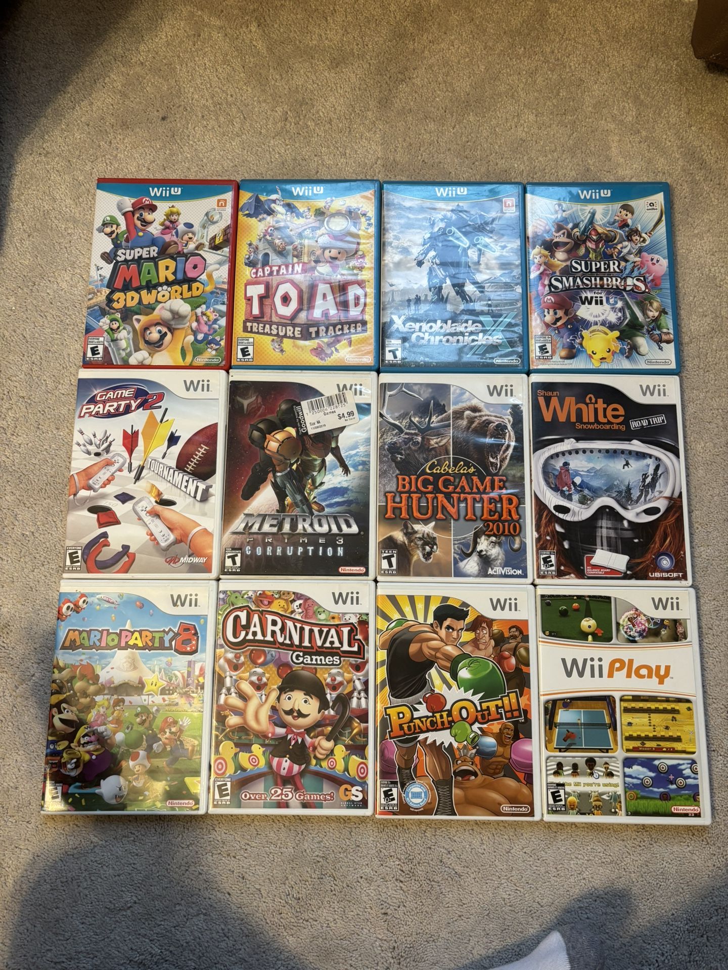 Nintendo Wii Wii U Games