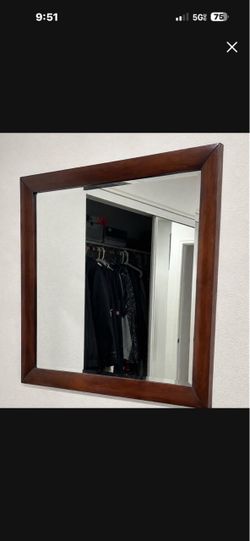 Brown mirror