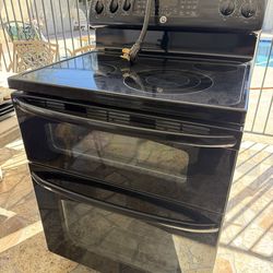 STOVE DOUBLE OVEN