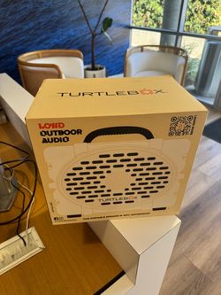 Turtlebox Original Gen 3 Speaker White Brand new