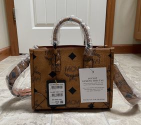 Authentic MCM Munchen Small Tote