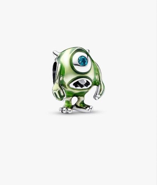 Disney Pixar Mike Wazowski Charm For PANDORA BRACELET NECKLACE