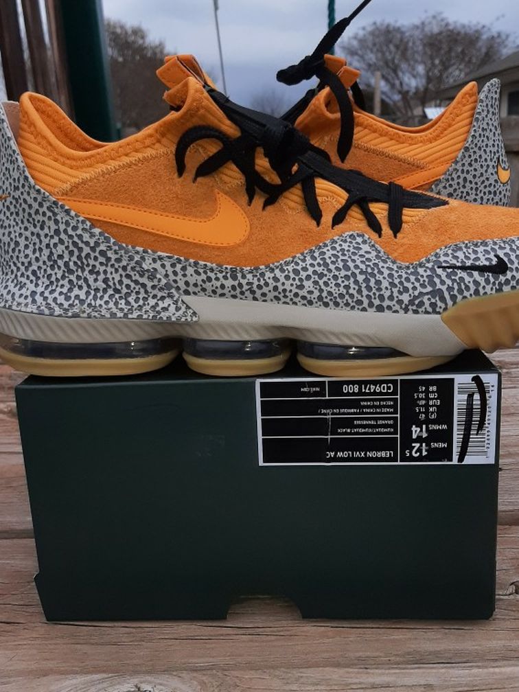 Nike Atmos x Lebron 16 Low 'Safari'