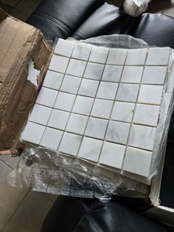 Marble Tiles, 2 Boxes 5 Per Box 
