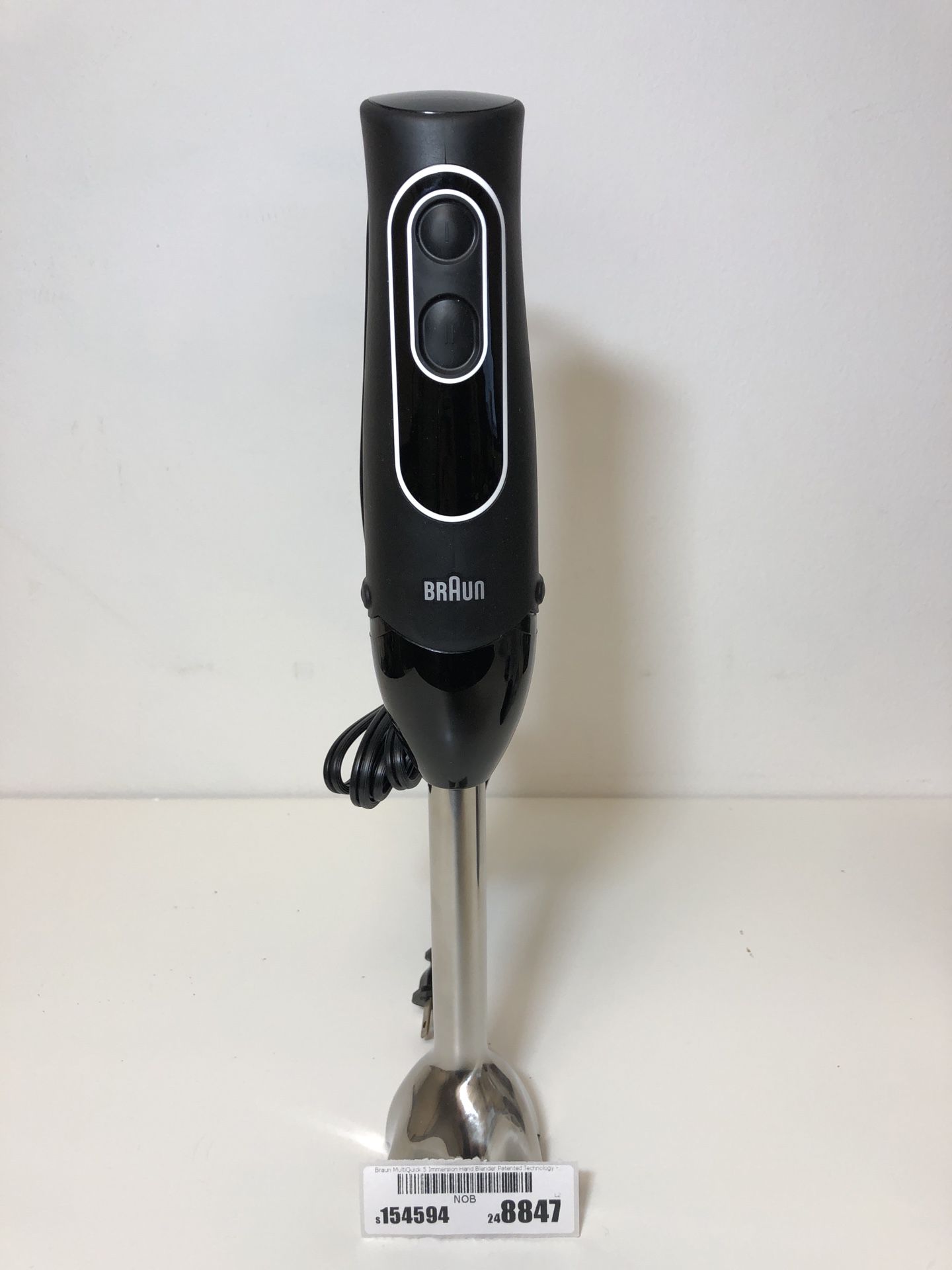 NEW! Braun MultiQuick 5 Immersion Hand Blender Patented Technology -  Powerful 350 Watt - Dual Speed - Includes Beaker, Whisk, 505 - S154594 for  Sale in Elk Grove Village, IL - OfferUp