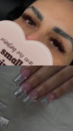 i do lashes and nails
