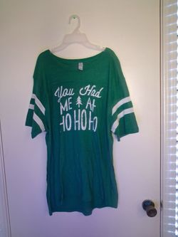 Green Christmas Graphic T-Shirt