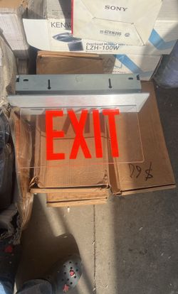 🚪💡 Exit Sign Lamp 💡🚪