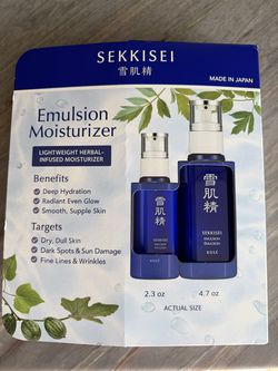 Sekkisei emulsion moisturizer
