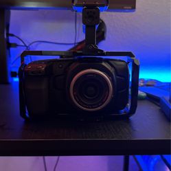 Blackmagic 4k Camera And lens