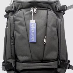 eBags Mother Lode Full Size Convertible Backpack Travel Luggage Gray/ Black New