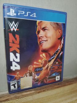 PS4 WWE 2K24👈😎