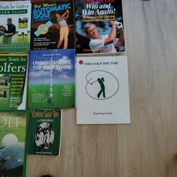 Golf Training Books & Tapes 