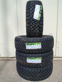 LT 285/70/17 New Delinte Centurion A/T All Terrain 10 Ply Tires