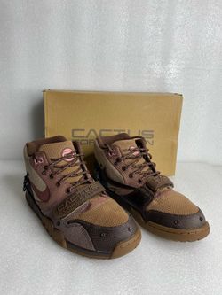 Nike Air Trainer 1 / CJ x Travis Scott LT Chocolate/Rust Pink Size 8 Model #: DR7515-200