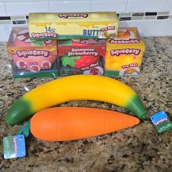 Set of the Squeeezy Sunny Days Squshies