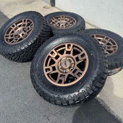 17” Inch Toyota Tacoma 4runner Trd Bronze wheels Tires