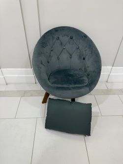 Duhome Modern Velvet Upholstered Desk Chair Accent Chair Makeup Chair Office Chair With Pillow