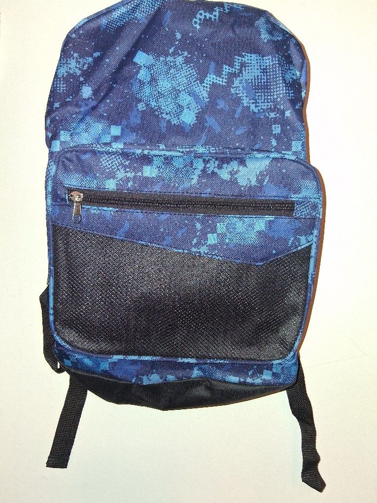 Black And Blue Boys Backpack