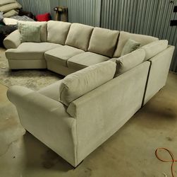 Beige 4 Pc Sectional Sofa
